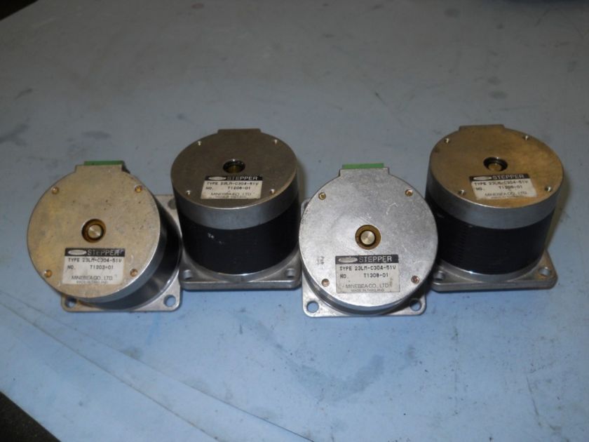 MINEBEA 23LM C304 51V STEPPER MOTOR, LOT OF 4  