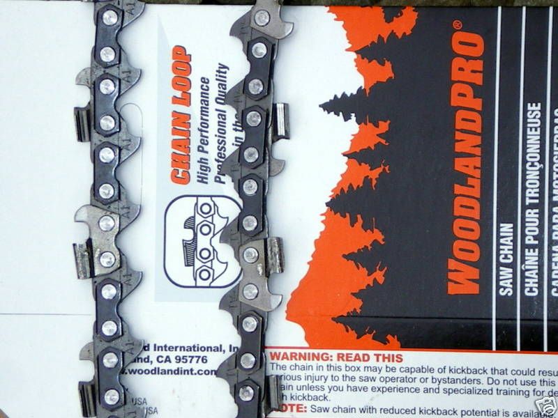 28 INCH CARBIDE COATED CHAINSAW SAW CHAIN 3/8 .050 91DL  
