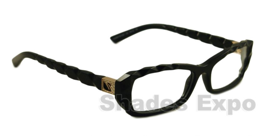 NEW Daniel Swarovski Eyeglasses SW 5007 BLACK 001 ALCHEMY AUTH  