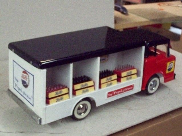 1960s Nylint Pepsi   Cola Truck & cases Awesome   