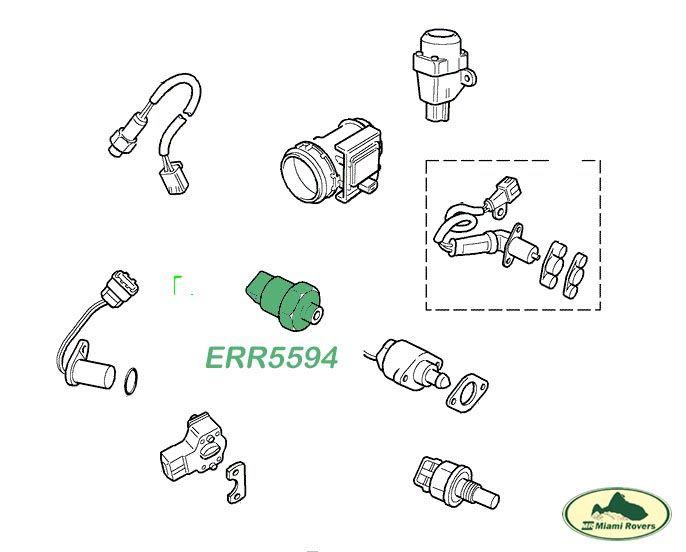 LAND ROVER IGNITION KNOCK SENSOR DISCOVERY 1   I 96 99 RANGE P38 USED 