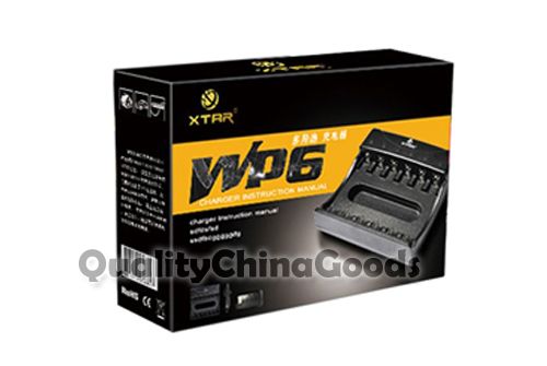 XTAR WP6 Charger for 6 x 18650 14500 18700 Battery