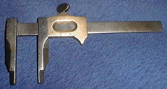 FRENCH VERNIER CALIPER METRIC POCKET SIZE TOOL  