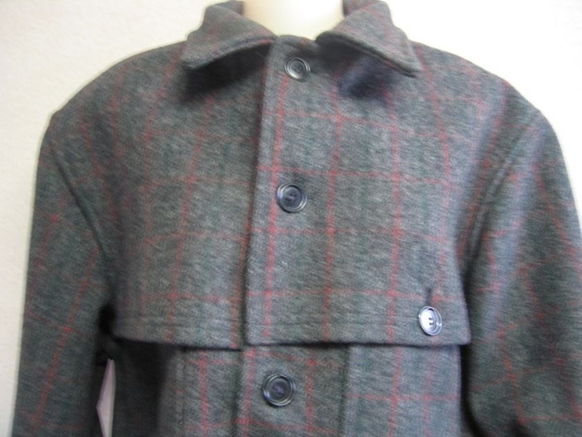 this is a wool coat by bemidji woolen mills from bemidji minnesota it 