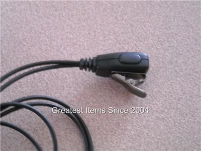 Wire Tube Earpiece Motorola HT1000 GP900 XTS5000 XTS