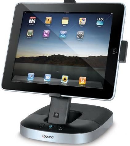 Cinema Sound Station Speakers Charger for iPad 1 and 2  