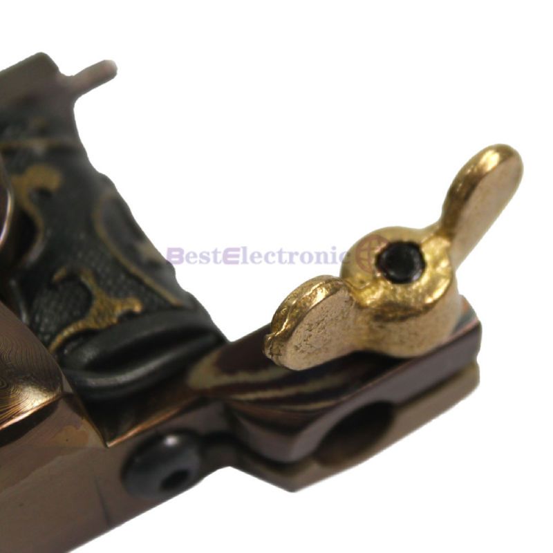 Damascus Steel Tattoo Machine Outlining Liner Gun  