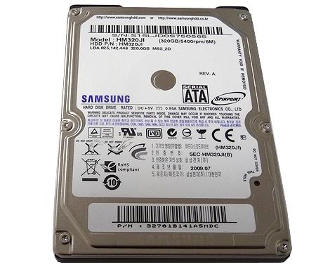   Spinpoint M Series HM320JI 320GB 5400RPM 8MB SATA Notebook Hard Drive