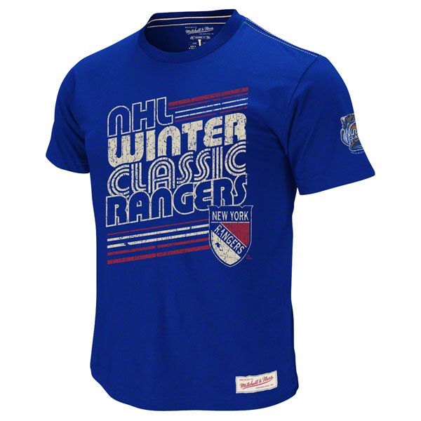 New York Rangers Mitchell & Ness Winter Classic 2012 Royal Repeat 