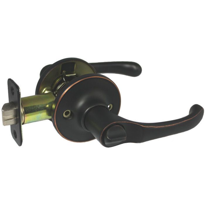 Arlington Oil Rubbed Bronze Privacy Door Lever Knob  