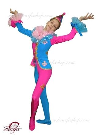 Stage costume F 0035   Harlequin for adults  