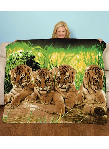 Animal Fleece Blankets