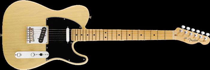   American 60th Anniversary Telecaster Electric Guitar   Blonde  