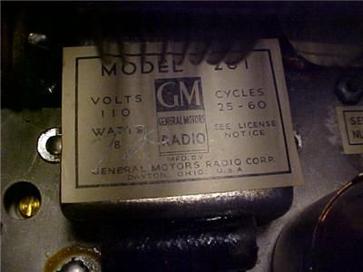 1930 RARE SCARCE GENERAL MOTORS VINTAGE RADIO REMOTE ASHTRAY MODEL 281 