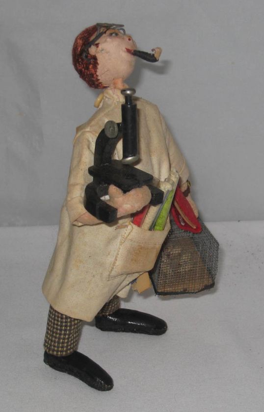 HUGE LOT 1950s ROLDAN DOLL SCIENTIST LADY WALKING DOG LADY IN CAR 