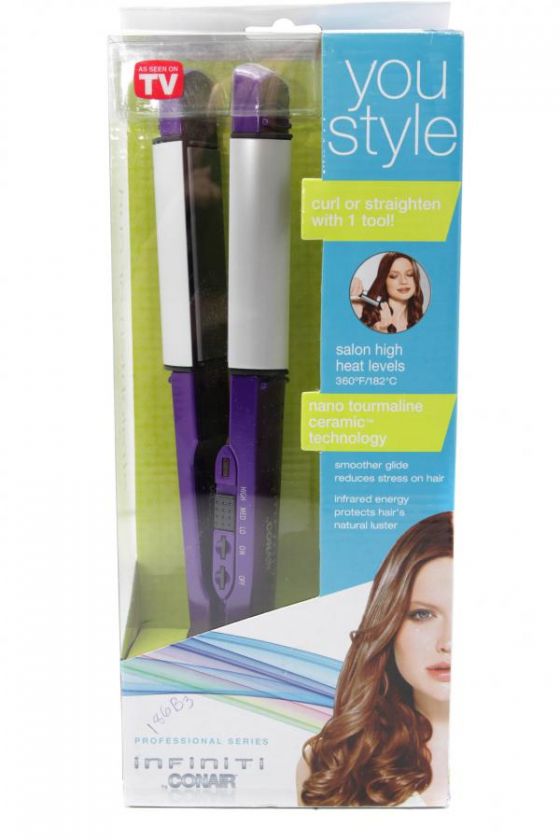   Conair CS54 Nano Tourmaline Ceramic Curler & Straightener Combo  