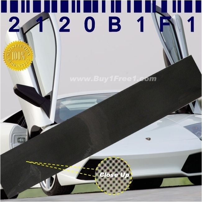 Plain Car Windshield Clings Visor Sun Shade Decal Strip Graphic 