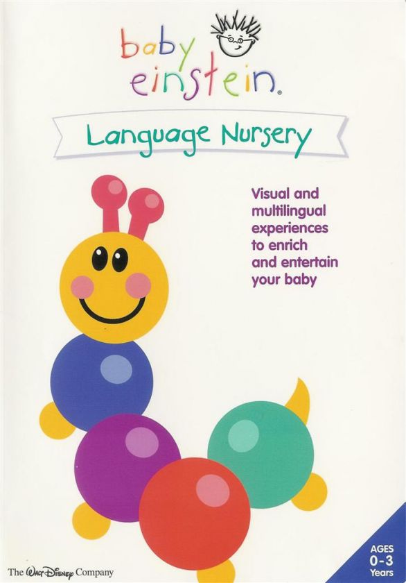Baby Einstein   Language Nursery   DVD 786936179705  