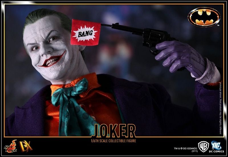 Hot Toys 1/6 DX08 Batman   1989 Joker Jack Nicholson  