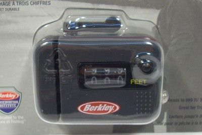 Berkley Clip On Rod Line Counter Fishing 3 Digits Great For Trolling 