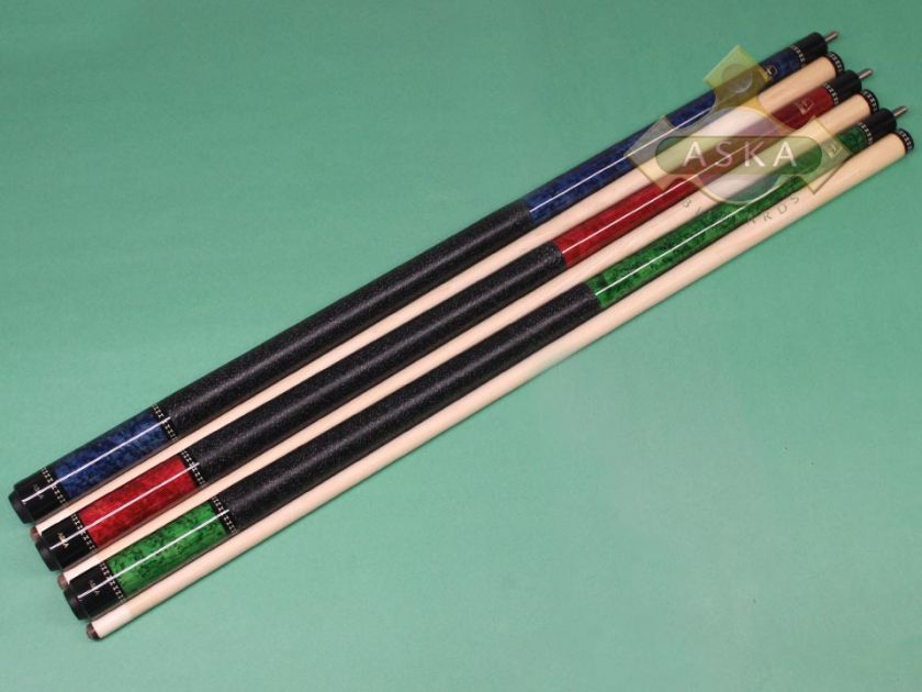 Billiard Pool Cue Set of 3 Aska L19 Cues SUPER SALE  