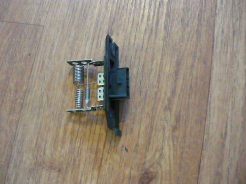 2000 Montana rear blower motor resistor  