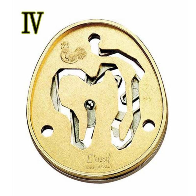 CAST LOEUF Lv.4 HANAYAMA METAL PUZZLE Brain Teaser NEW  