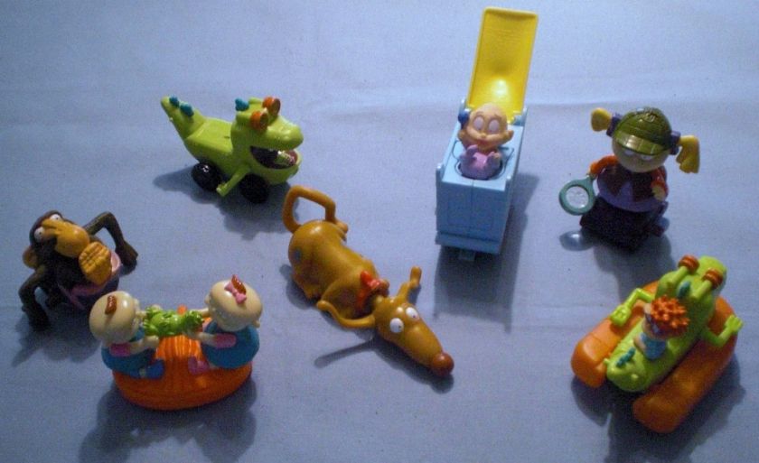 Burger King 1998 The Rugrats Movie Lot of 7  