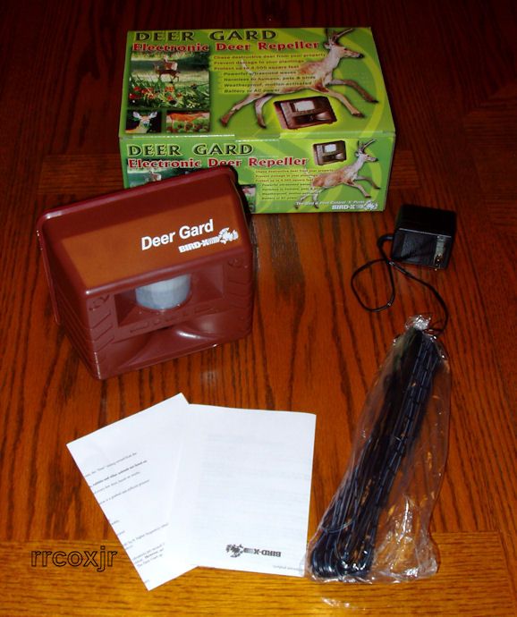 BIRD X DEER GARD GUARD CAT REPELLENT REPELLER 220V NEW  