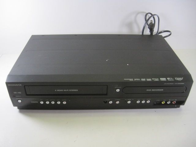   MAGNAVOX ZV457MG9 DUAL DECK DVD VCR COMBO PLAYER 053818570746  