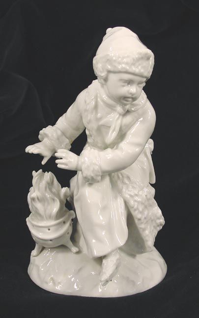 FINE QUALITY KPM GERMAN PORCELAIN FIGURINE LATE 1800  