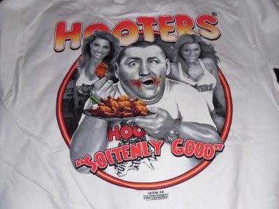 HOOTERS tshirt Curly Three Stooges SOITENLY GOOD sz M  