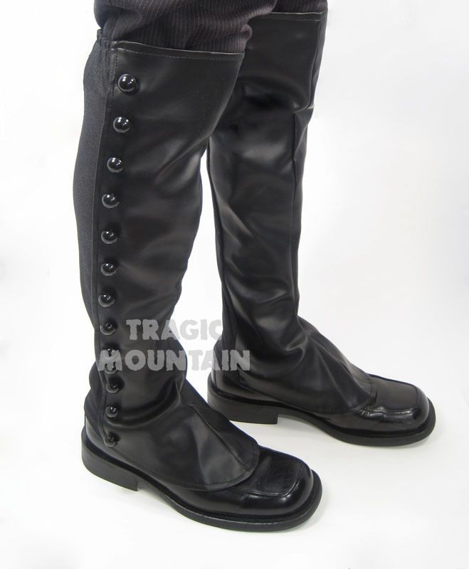 Victorian STEAMPUNK Spats Costume BOOT TOPS Covers  