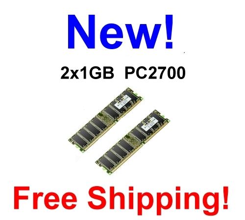 NEW 2GB (2X1GB) DDR Memory Dell OptiPlex GX270n SFF  