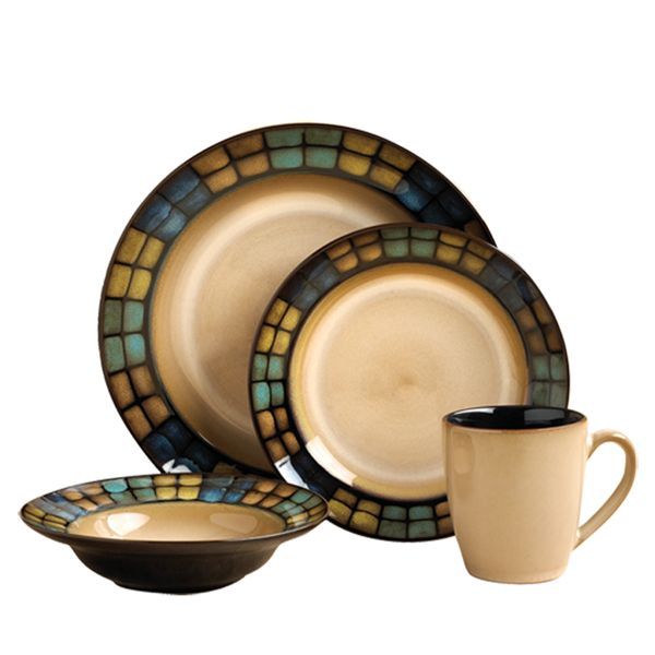 Pfaltzgraff Everyday Laguna Dinnerware Set, 16 Pc. 025398061341  