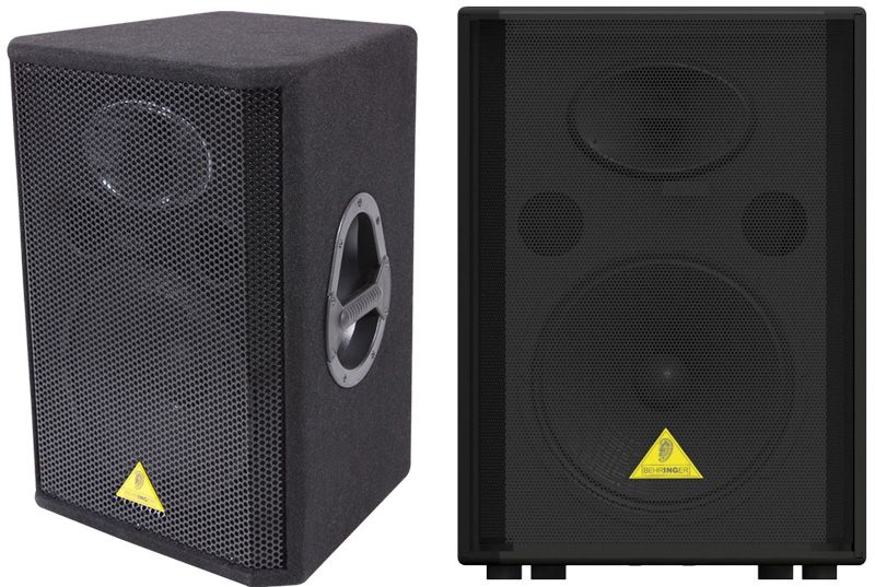 DJ PRO AUDIO PACKAGE (2) BEHRINGER VS1220 SPEAKERS, GEMINI XGA 2000 