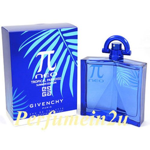 PI NEO TROPICAL PARADISE * GIVENCHY Cologne 3.3 oz 3.4 EDT * NIB 