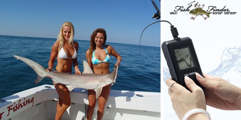 Fish Finder with Sonar Sensor & 2.8 Display   NEW  