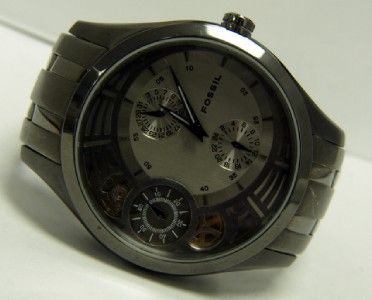 Fossil Mens Twist Grey IP Watch #ME1012  