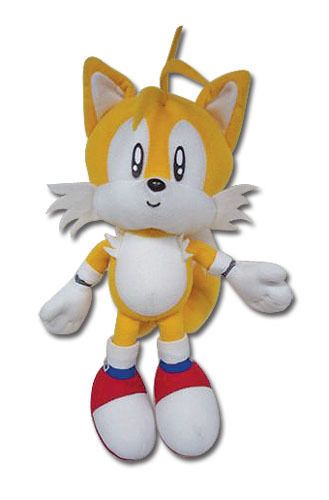 Sonic the Hedgehog Tails the Fox 8 Plush Sega GE 7089  