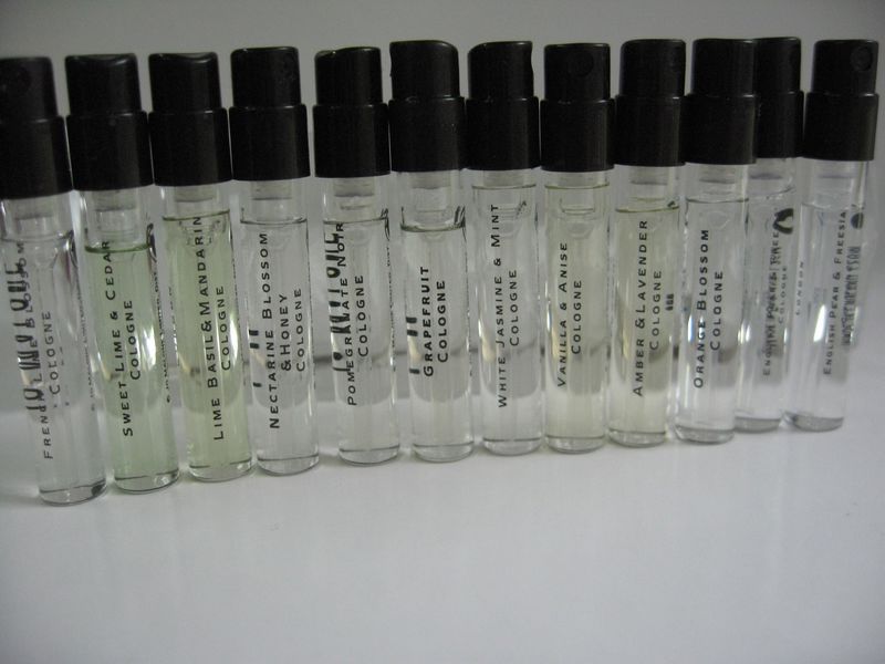 12 Jo Malone Cologne / 12 DIFFERENT Spray Sample  