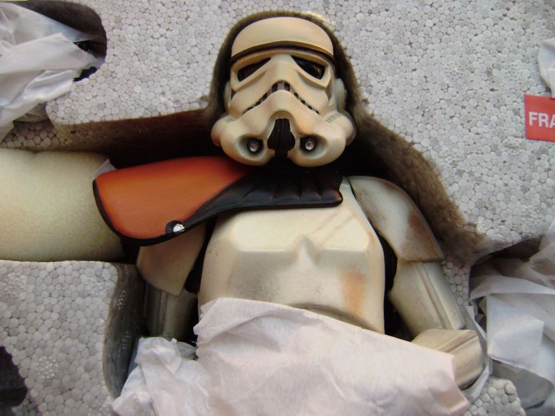 GENTLE GIANT SANDTROOPER Squad Leader Orange MINIBUST  