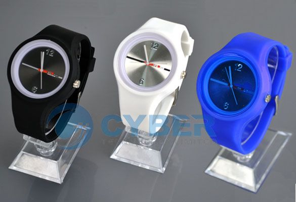 Multicolor Unisex Jelly Silicone Sports Wrist Watch New  