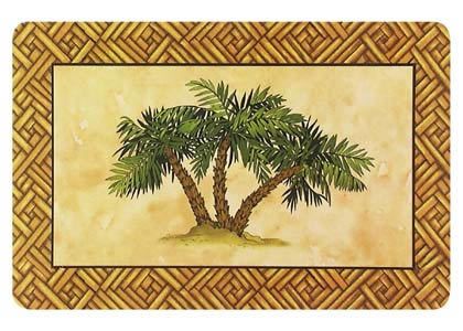 Kitchen Cushion Mat Palm Tree 23.5x35  