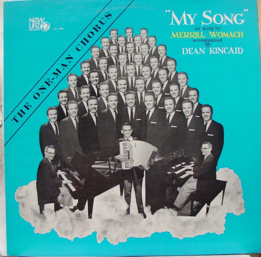 MERRILL WOMACH & DEAN KINCAID my song LP VG+ Xian  