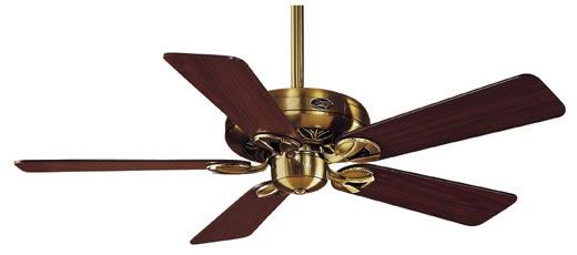 HUNTER 44 DOMINION ANTIQUE BRASS Ceiling Fan 21181  