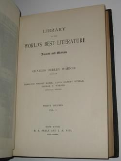 Leather; LIBRARY WORLDS LITERATURE 1896 Encyclopedia  