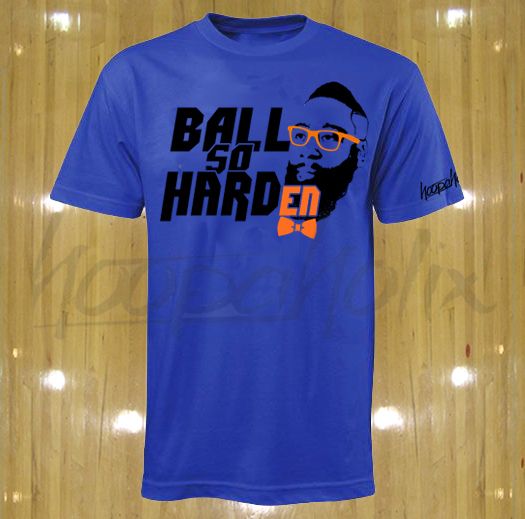   Harden t shirt OKC Oklahoma City Thunder tee Ball So Hard jersey nba