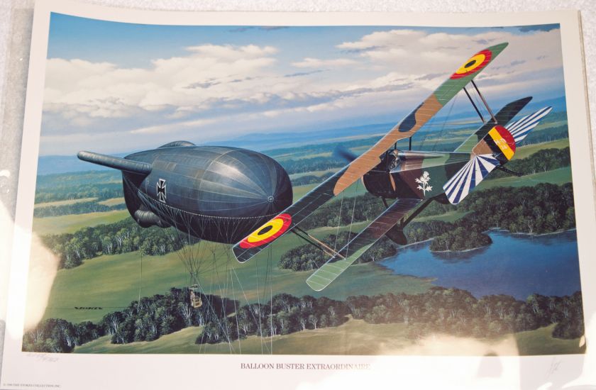 Balloon Buster Extraordinaire, Stan Stokes 16x11.5 LE Litho 2042/4750 