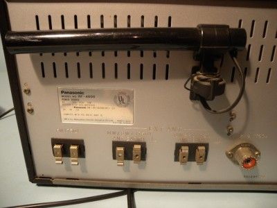 PANASONIC SHORT WAVE FM/AM 10 BAND COMMUNICATIONS RECEIVER MODEL RF 